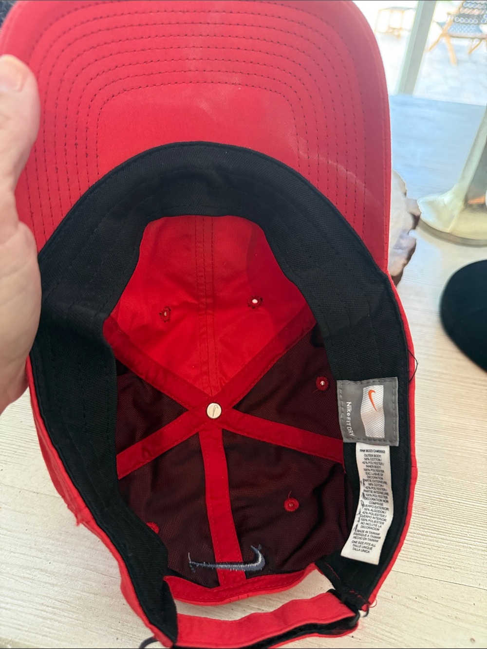 London 2012 Red Baseball Cap OS